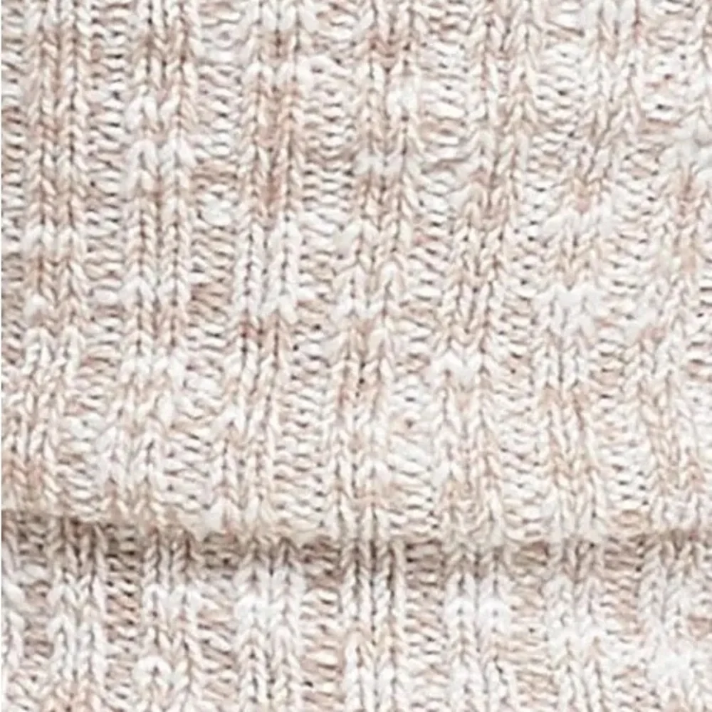 NORDSTROM KNEE HIGH SLOUCH SOCKS TAN DOESKIN MARL OS NWT